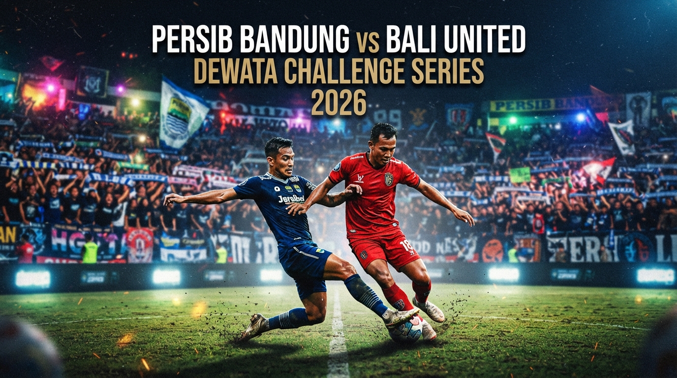Saksikan Persib Bandung vs Bali United Dewata Challenge Series 2026 Malam Ini Pukul 19.30 WIB di Jalalive – Duel Menarik yang Sayang untuk Dilewatkan